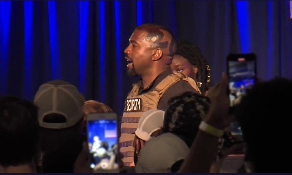 Kanye West Launches Presidential Bid With Rambling Rally