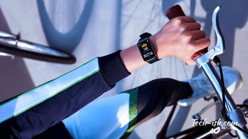 Huawei pitches the Watch FIT as the perfect companion for mountain climbers