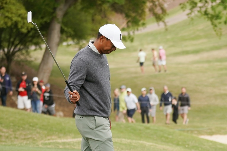 Woods 'on track' for pursuit of fifth Green Jacket