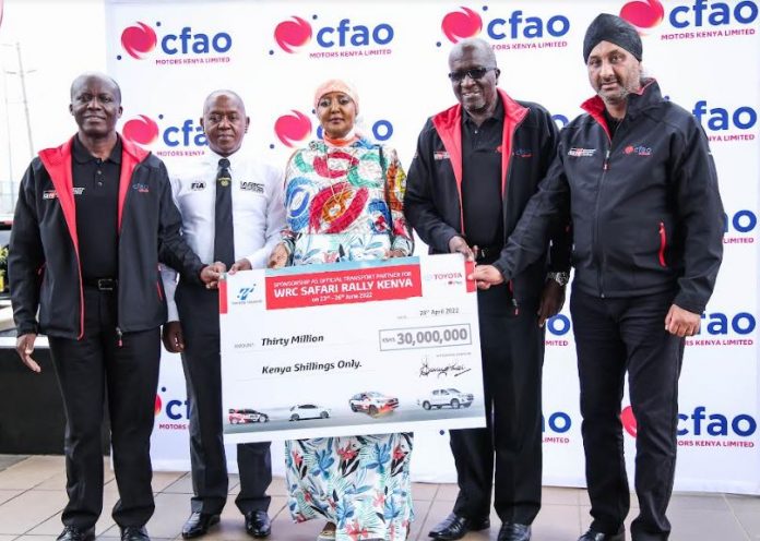 CFAO Motors Splashes Ksh30 Million To The WRC Safari Rally