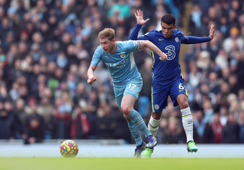 De Bruyne winner sends Man City 13 points clear of second-placed Chelsea : The standard Sports