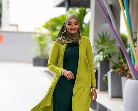 Citizen TV's news anchor Lulu Hassan