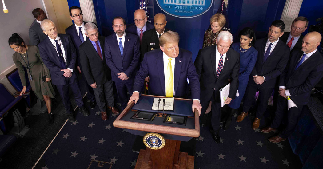 Trump Floats Economic Stimulus in Response to Coronavirus