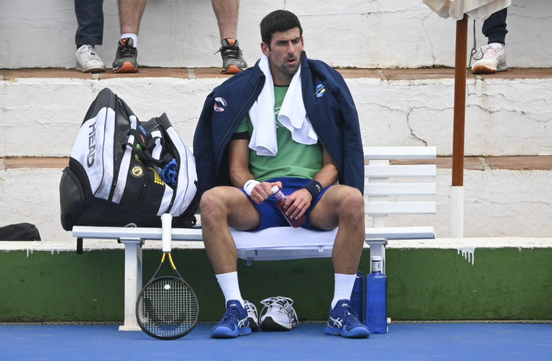 Novak Djokovic 'extremely disappointed' with cancellation of visa : The standard Sports