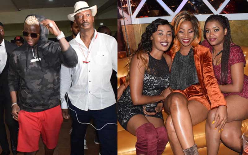 Harmonize at Golden Ice Bistro, Mombasa Road