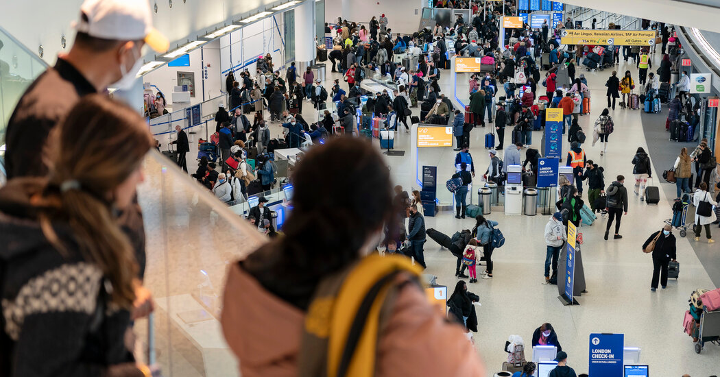 Air Travel Is No Holiday as Covid-19 and Winter Storms Cancel Flights