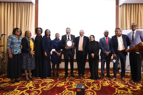 DPP Noordin Haji (centre) won the Jurist of the Year (JOYA) Award 2021 on Friday, December 10, 2021