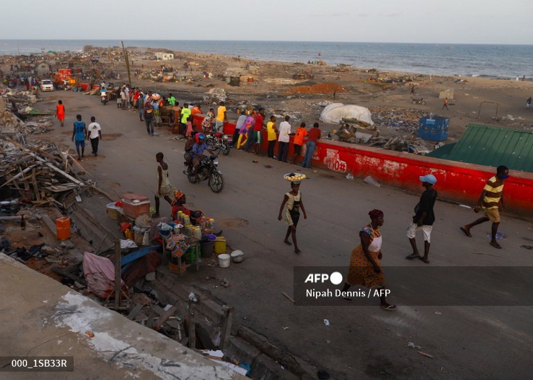 Ghana traders protest border closures as Covid measures bite