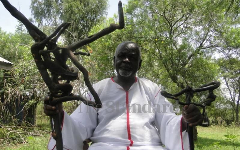 Luo elder explains the concept of wife inheritance