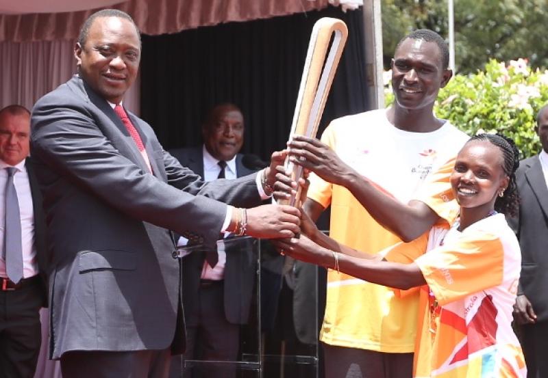 NOCK: Tergat, Injera take part in Nairobi Run as Kenya hosts Birmingham 2022 Queens Baton Relay : The standard Sports
