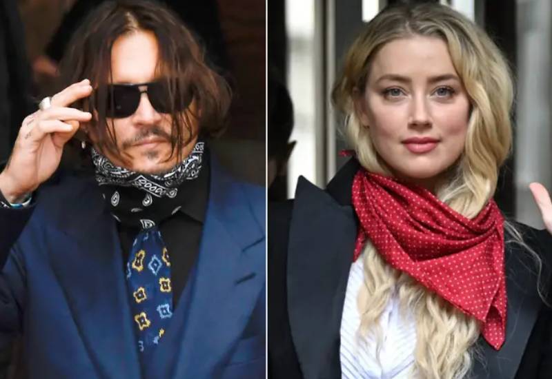 Amber Heard copying Johnny Depp looks at ongoing trial Eve woman