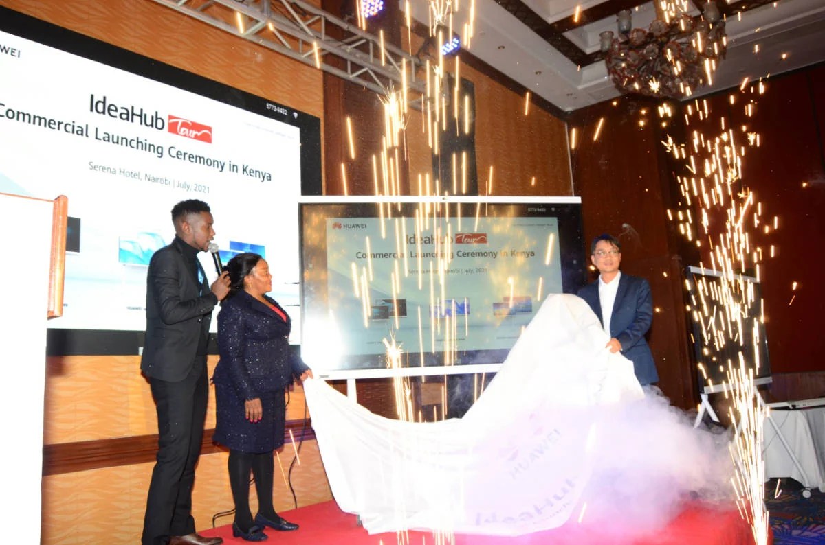 Huawei brings to Kenya its IdeaHub Office Products