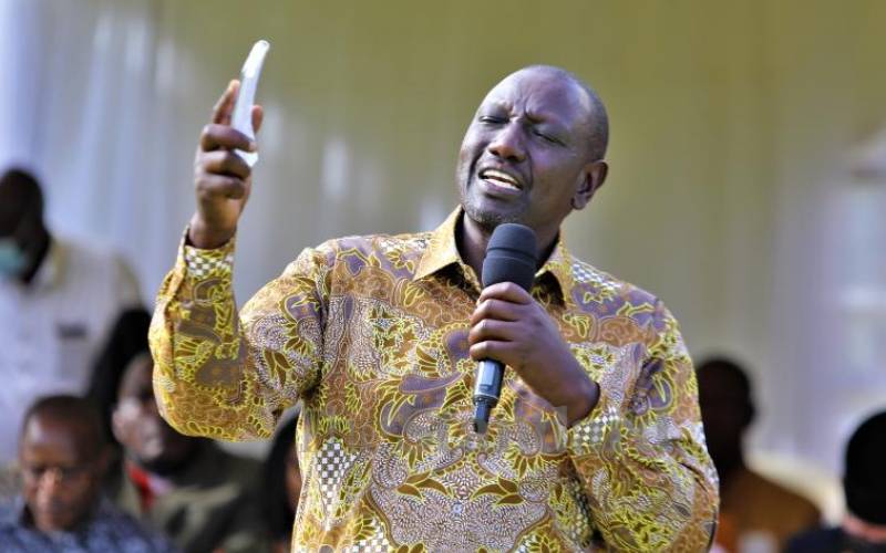 Ruto Cries Foul, Alleges What is Being Planned Against Him in Mt Kenya