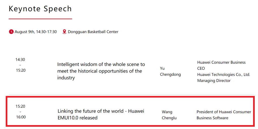 EMUI 10 based on Android Q arrives next month