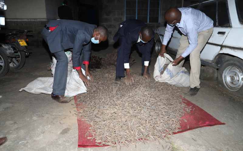 Nakuru police launch hunt for female suspect, seize spent cartridges