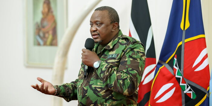 Uhuru Explains Why He Launched Projects at Night [PHOTOS]