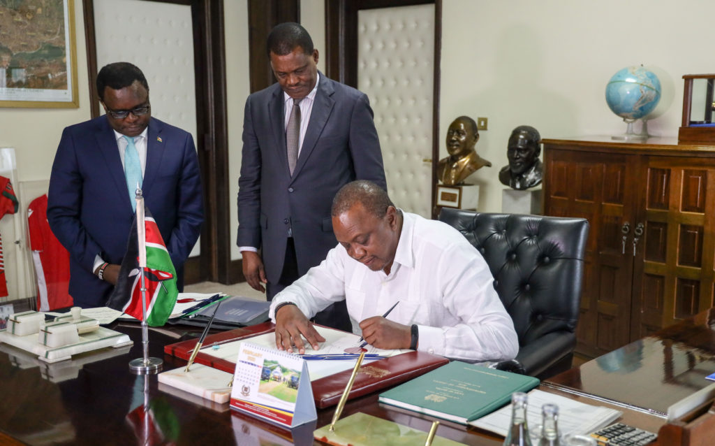 Kenyatta assents to the Business Laws Amendment Bill 2019