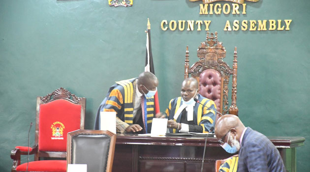 Migori Speaker impeached days after facing vandalism charges » Capital News