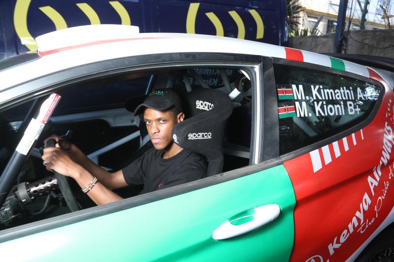 McRae Kimathi focused on 2022 African Rally Championship : The standard Sports