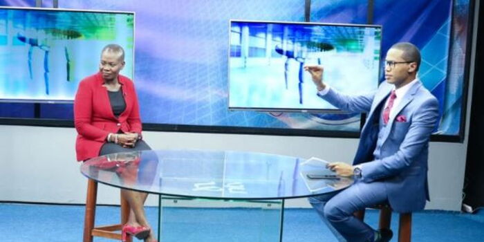 Watch Farida Karoney Correct NTV Anchor During Live Interview