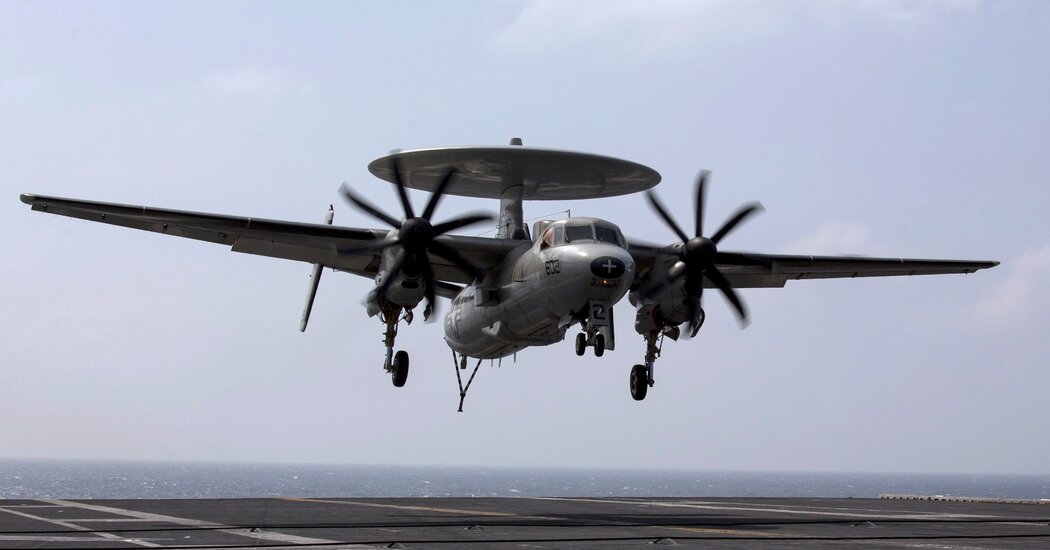 Navy Plane Crashes Along Virginia’s Eastern Shore, Killing One Crew Member