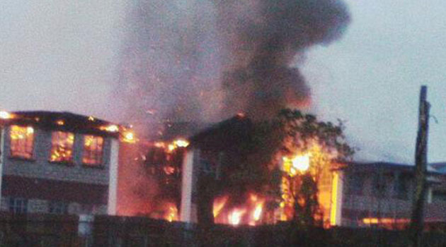 Kakamega High School dormitory goes up in flames but no casualty reported » Capital News