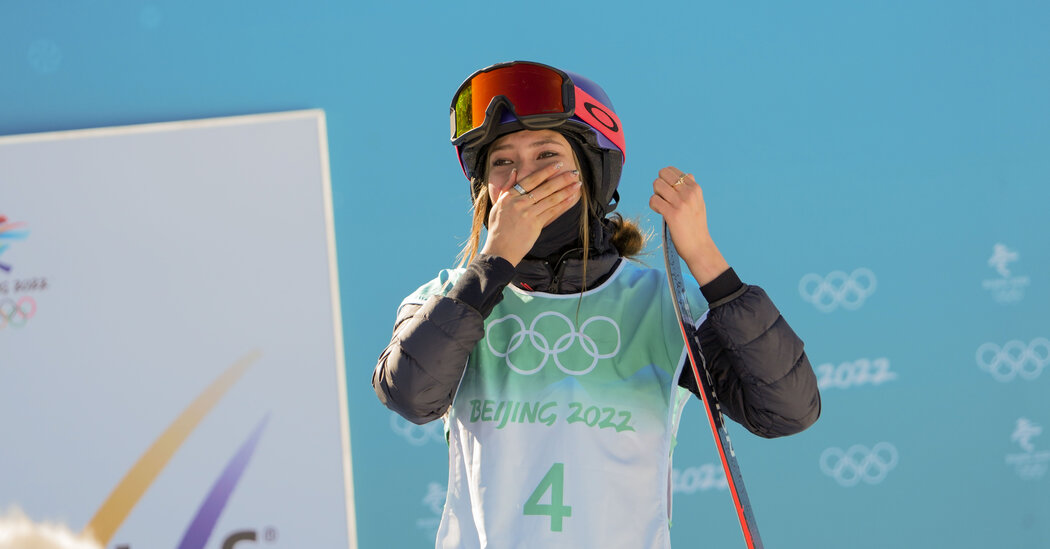 Eileen Gu Wins Gold in Big Air Freestyle Skiing