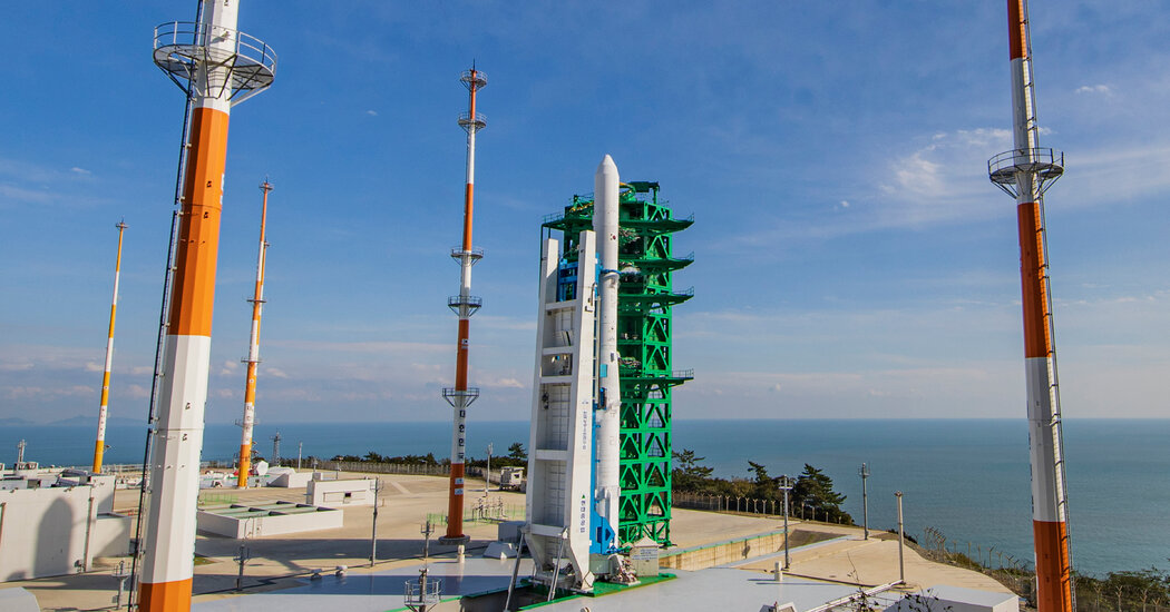 South Korea’s First Homemade Rocket Lifts Off but Is ‘One Step Short’