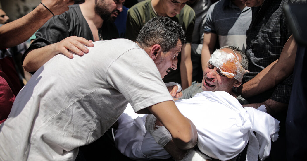 ‘I Was Surrounded by Death’: Gaza Father Is Rescued, Emerging to Grief