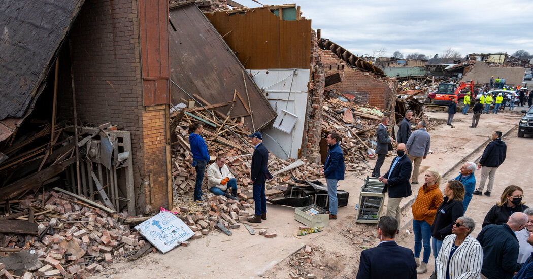 Biden Visits Kentucky to See Storm Damage