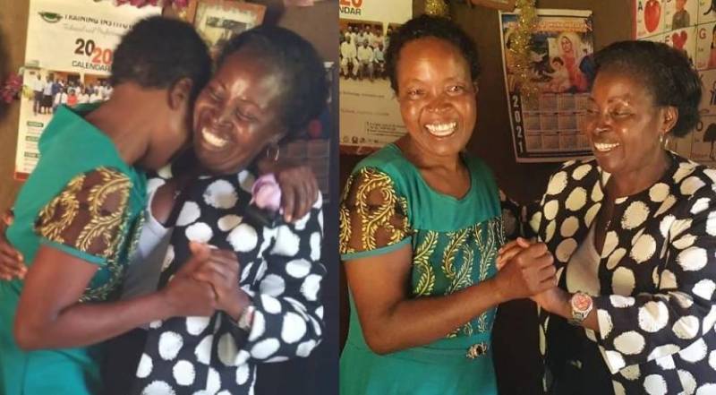Tears flow freely as family reunites after 39 years