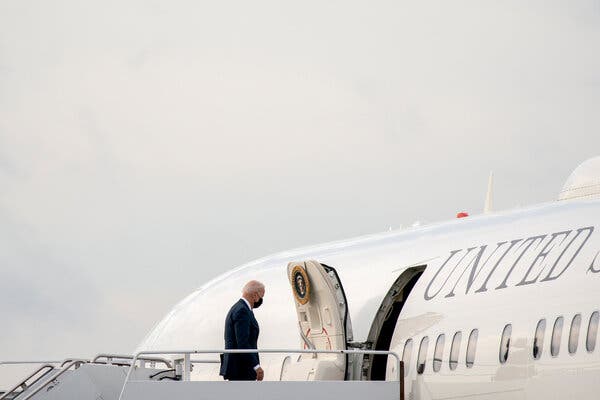 President Biden and top Democrats hope to strike an accord with centrist holdouts this week.