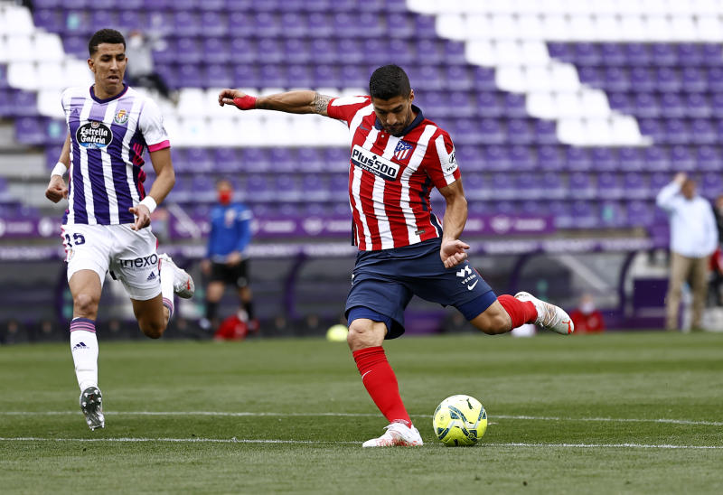 Atletico Madrid clinch La Liga title thanks to Luis Suarez winner : The standard Sports