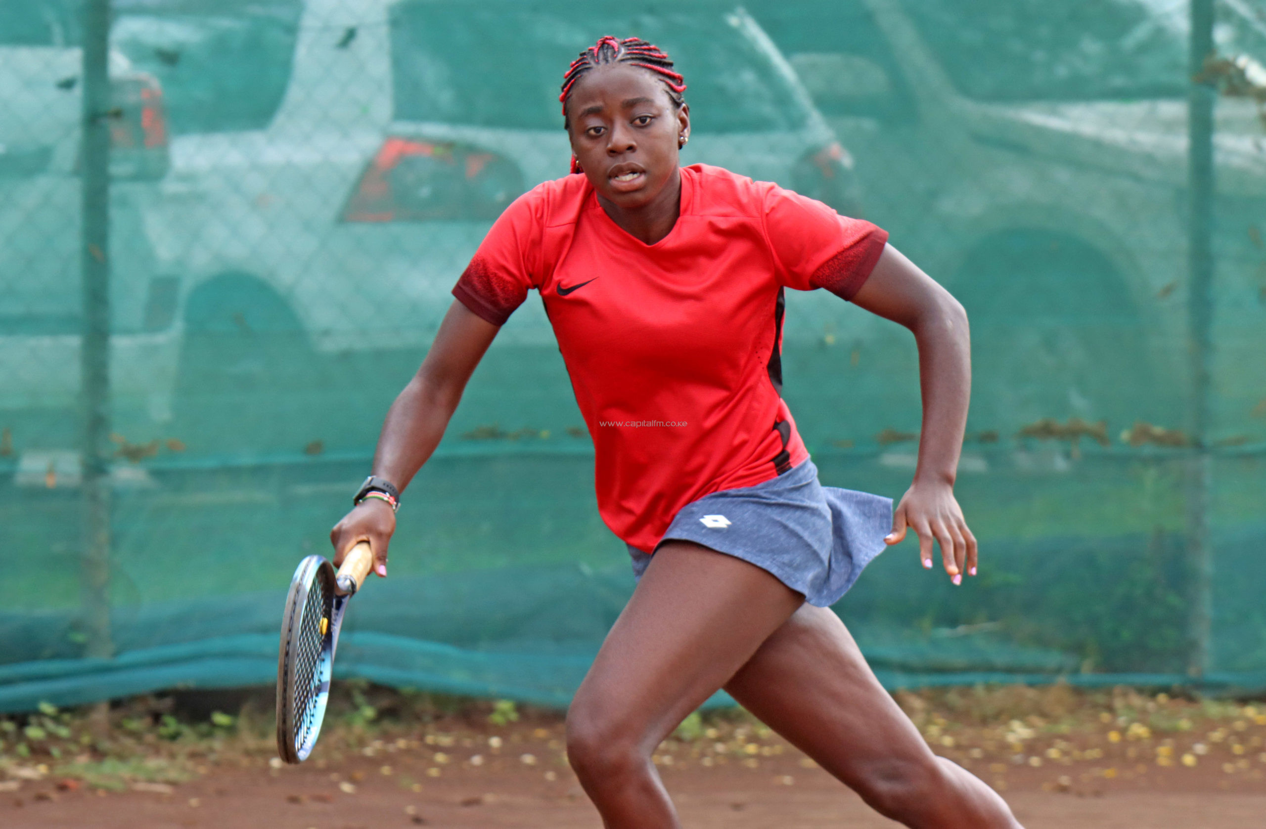 Superb Angela Okutoyi off to flying winning start at Roland Garros