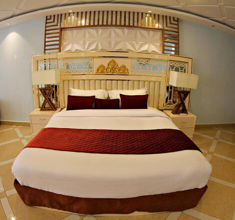 One of the rooms inside Salama Bling Beach Resort Kikambala