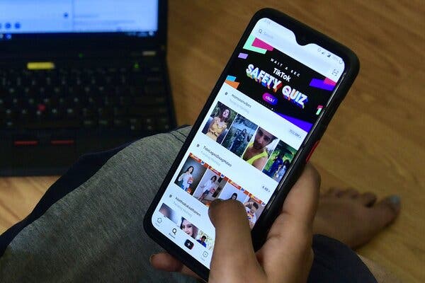 TikTok’s core algorithm selects videos for the app’s central feed.