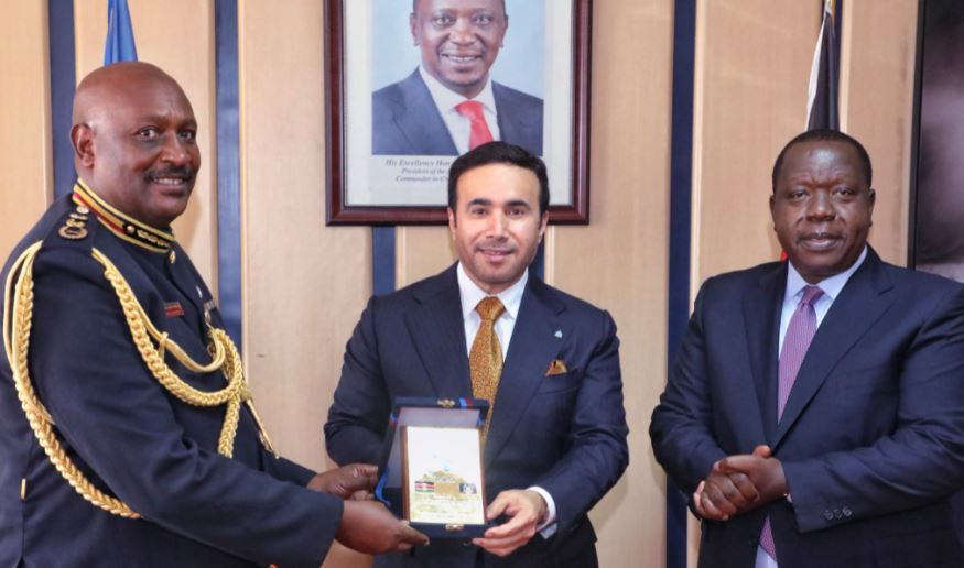 Matiang’i Hosts Interpol President As Kenya Steps Up Cooperation With Afripol