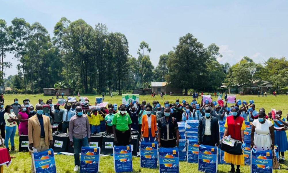 Mama Ibado Charity donates sanitary towels to keep girls in School