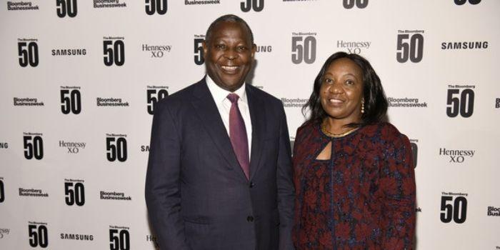 Dr James Mwangi with Jane Wangui Njuguna