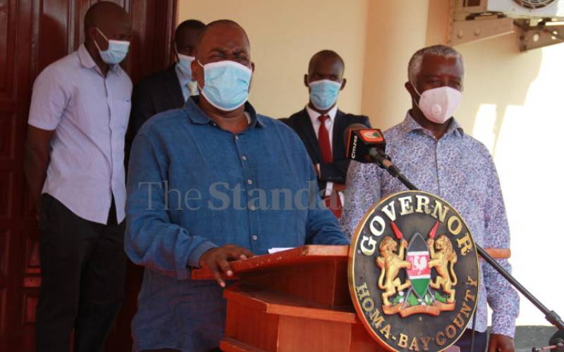 Governor Awiti reshuffles cabinet as officials quit