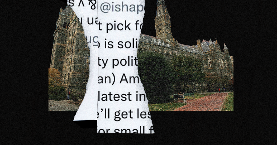 Opinion | Georgetown Law, Don’t Punish Your New Hire Over His ‘Lesser Black Woman’ Tweet