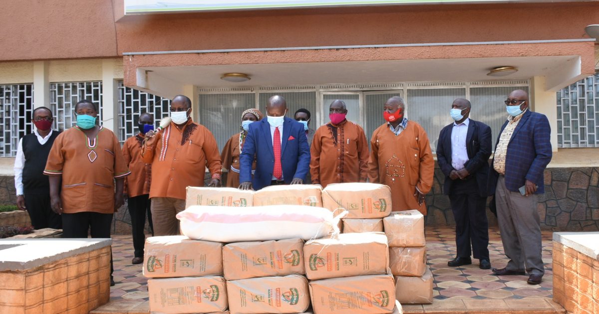 Kikuyu Council of Elders offer donations through Covid -19 Fund
