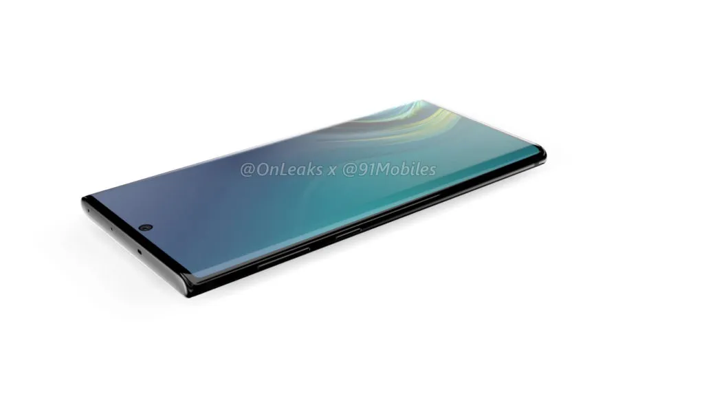 Samsung Galaxy Note 10 detailed renders show what we should expect