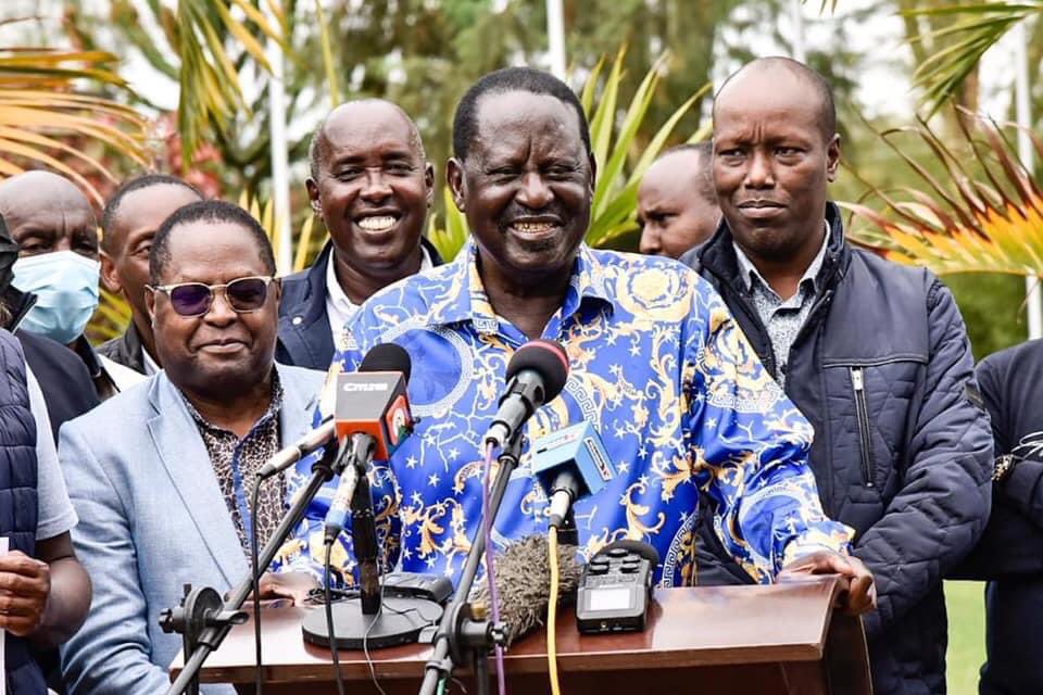 Six Bigwigs Backing Raila Odinga Presidency