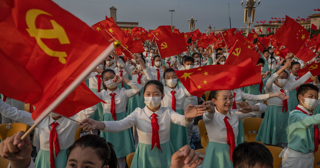 Live Updates: ‘Listen to the Party,’ Thousands Chant as China’s Communist Party Turns 100