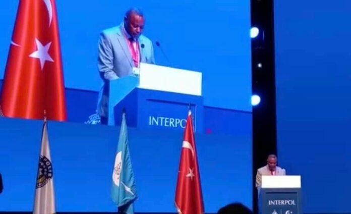 INTERPOL EXECUTIVE MEMBER TO KNOW ON MONDAY WHETHER CIVIL SENTENCE WILL BE SET ASIDE.