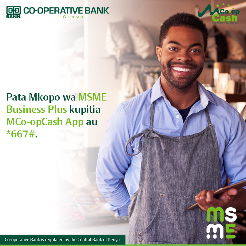 Co-op Bank changing the business landscape with innovative MSME Business Loans