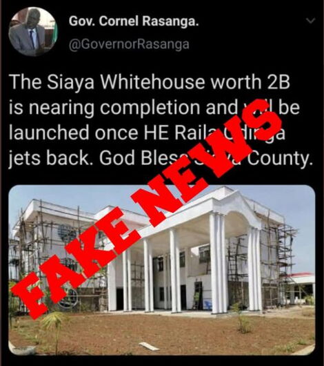 Governor Rasanga Responds to Ksh2 Billion Siaya 'White House'