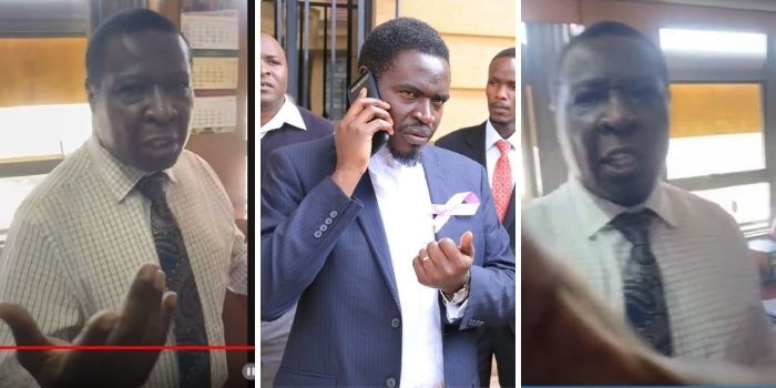 Miguna Case: Immigration Boss Turns Physical on Havi [VIDEO]