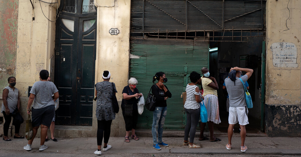 In Cuba, Desires for Food and Freedom May Spark a Rare Day of Protest